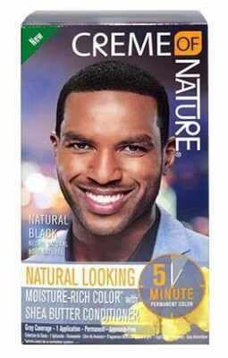 Creme of Nature Men hair color Natural Black 1.0