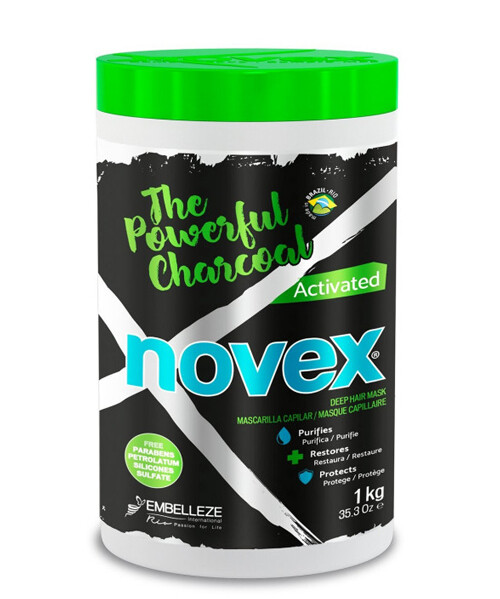 Novex Powerful Charcoal Deep Hair Mask 35.3 oz