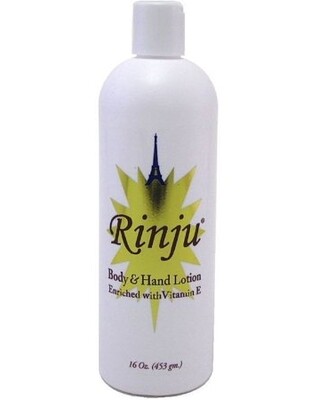 Rinju Body &amp; Hand Lotion enriched whith vitamin E 16 oz