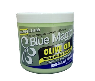 Blue Magic Olive Oil Leave in Styling Conditioner, 340 gr