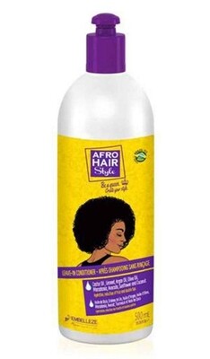 Novex Embelleze Afro Hair Cream Leave in With Argan OIL 500ml
