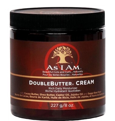 As i Am Naturally Double Butter Cream Rich Daily Moisturizing 8oz