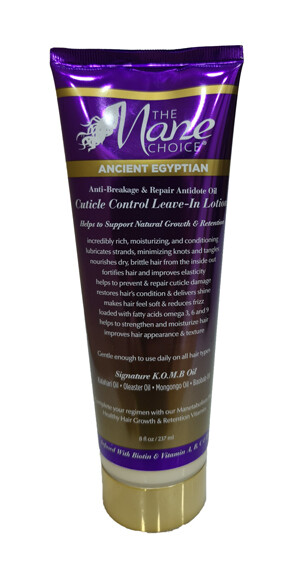 The Mane Choice Ancient Egyptian Anti-Breakage &amp; Repair Antidote Oil Cuticle Control Leave in Lotion 236ml