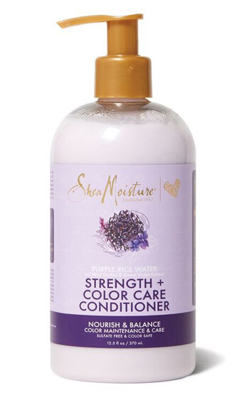 Shea Moisture Purple Rice Water Strength &amp; Color Care Conditioner 370 ml