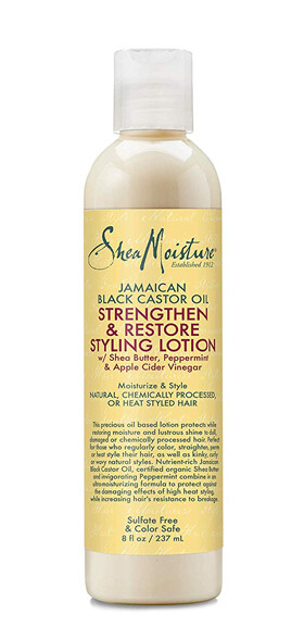 Shea Moisture Jamaican Black Castor Oil Strengthen Grow &amp; Restore Styling Lotion 236 ml