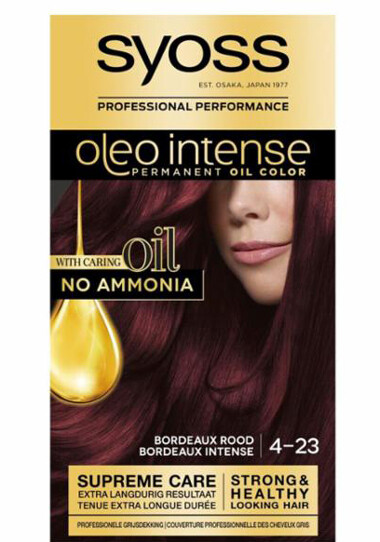 Syoss Haarverf Oleo Intense 4-23 Bordeaux Rood