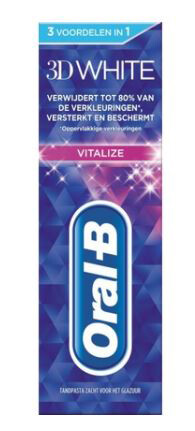 Oral-B Tandpasta 3D White Vitalize 75ml