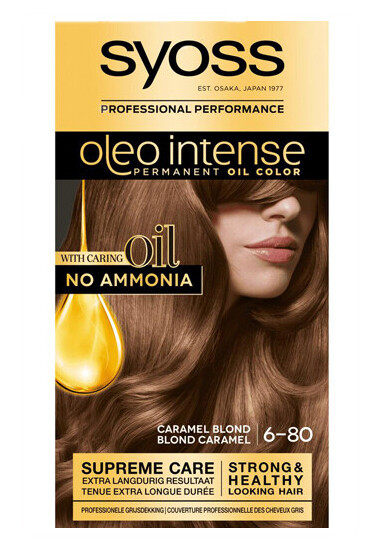 Syoss Haarverf Oleo Intense 6-80 Caramel Blond