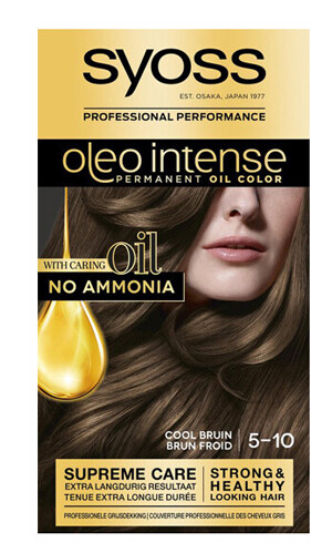 Syoss Haarverf Oleo Intense 5-10 Cool Bruin