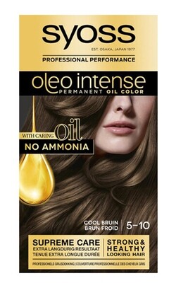 Syoss Haarverf Oleo Intense 5-10 Cool Bruin
