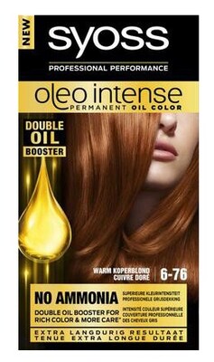 Syoss Haarverf Oleo Intense 6-76 Warm Koperblond