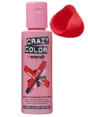 Crazy Color Fire haarverf 100ml
