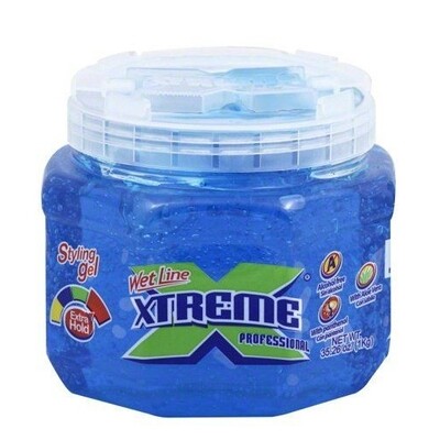 Wet Line Xtreme Professional Styling Gel Extra Hold Blue Jar 1 Kg