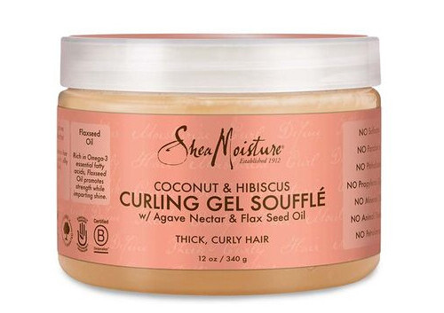 Shea Moisture Coconut &amp; Hibiscus Curling Gel Soufflé 340g
