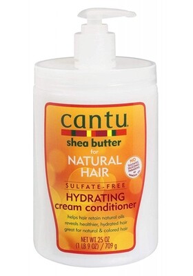 Cantu Shea Butter Natural Hair Sulfate Free Hydrating Cream Conditioner 25oz