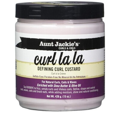 Aunt Jackie&#39;s Curls &amp; Coils Curl La La Defining Curl Custard 426gr