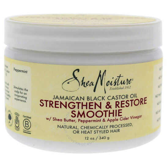 Shea Moisture Jamaican Black Castor Oil Strenghten &amp; Restore Smoothie 340gr