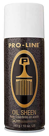 Pro Line Oil Sheen Hair Spray 10oz