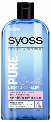 Syoss Shampoo  Pure Smooth Micellar 500ml