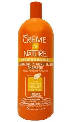 Creme of Nature Sunflower &amp; Coconut Detangling Conditioning Shampoo 32 oz