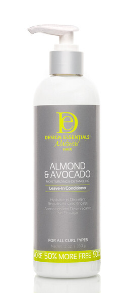 Design Essentials Almond Avocado Detangling Leave-in Conditioner 350g
