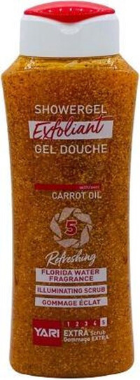 Yari Exfoliant Carrot Oil Showergel Extra Scrub 500ml