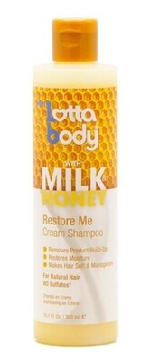 Lottabody Honey Milk Restore Me Cream Shampoo 300ml