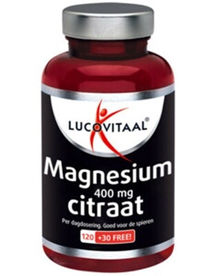 Magnesium Citraat tabletten 400 mg 60 tabletten