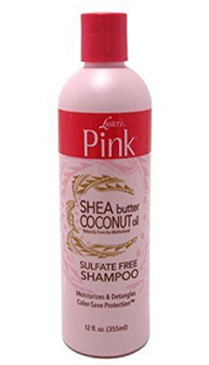 Pink Shea Butter Coconut Oil Sulfate-Free Moisturizing Shampoo 12 oz