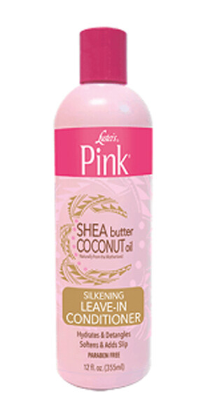 Pink Shea Butter &amp; Coconut Oil Leave-In Conditioner 12oz-355ml