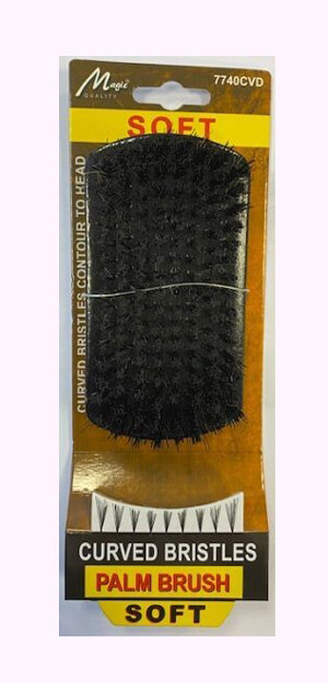 Magic Collection Curved Bristles Palm Brush Hard