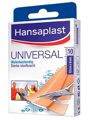 Hansaplast Pleisters Universal Waterbestendig sterk en kleefkrachtig