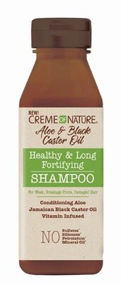 Creme of Nature Aloe &amp; Black Castor Oil Shampoo 355ml