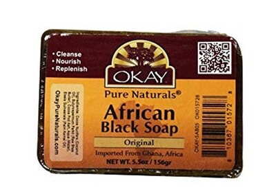 OKAY African Black Soap Original 5.5oz