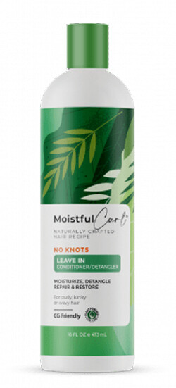 Moistful Curl No Knots leave in conditioner / detangler 473 ml