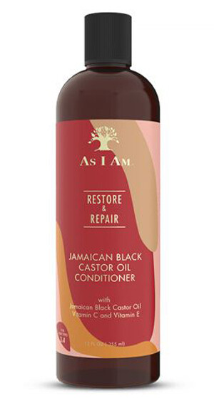 As i Am Restore & Repair Jamiacan Black Castor Oil Conditioner 355ml