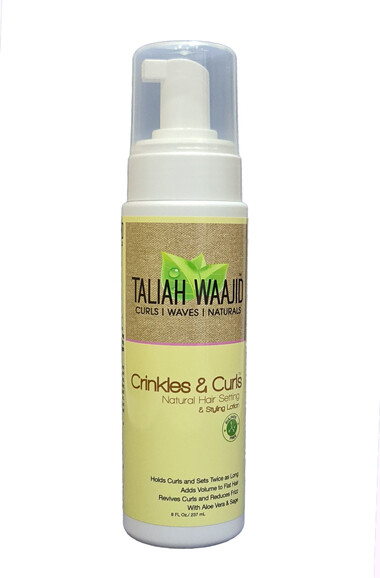 Taliah Waajid Crinkles and Curls Natural Hair and Loc Styling Lotion 237 ml