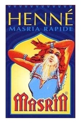 Henne haarverf Masria Burning Red kleur 90 gr