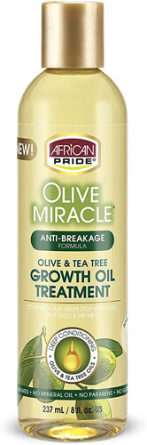 African Pride Olive Miracle Growth Oil 237 ml