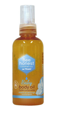 Bee honest baby body oil