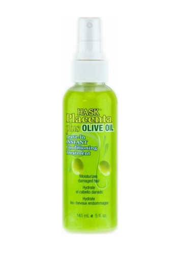 Hask placenta plus olive oil leave in instant conditioning treatment