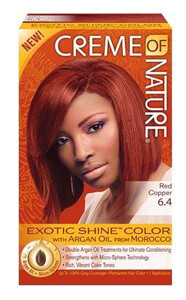 Creme Of Nature Exotic Shine Color With Argan Oil 6.4 Red Copper