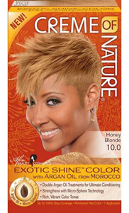 Creme of Nature Argan Oil Exotic Hair Color 10.0 Honey Blonde