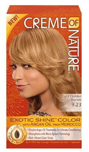 Creme Of Nature Exotic Shine Color With Argan Oil 9.23 Gold Blond