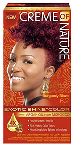 Creme of Nature Argan Oil Exotic Shine Hair Color 6.2 burgundy blaze