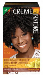 Creme Of Nature C10 Jet Black Moisture Rich Hair Color