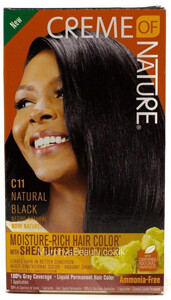 Creme of Nature Moisture Rich Hair Color Natural Black C11