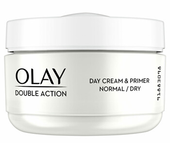Olaz Double Action Dagcrème &amp; Primer Droge en Normale Huid 50ml