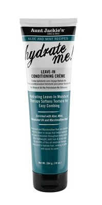 Aunt Jackie's Aloe & Mint Hydrate Me! Leave-In Conditioning Crème 10oz