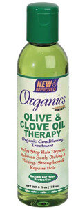 Africa&#39;s Best Organics Olive &amp; Clove Oil Therapy Hair Treatment 177 ml